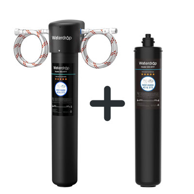 Waterdrop 17UA 3 Years Under Sink Water Filter with 1 RF17 Replacement Filter