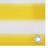 Ceti 0cm H x 118.11cm W Yellow And White Plastic Yard/Privacy Fence