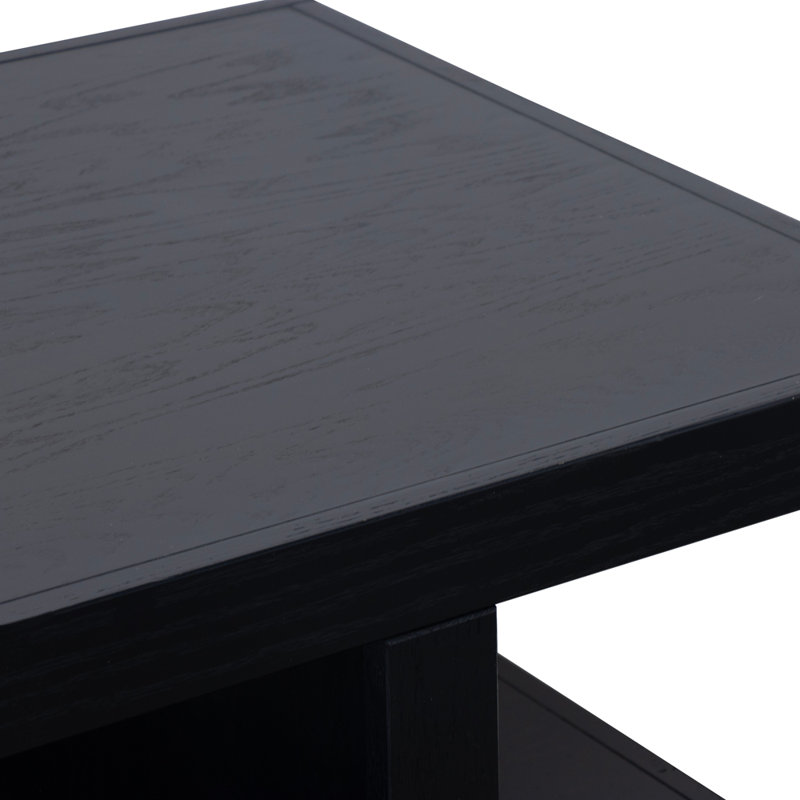 49 inch Coffee Table, No Assembly Required, Black