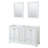 Deborah 60'' Double Bathroom Vanity with Marble Top-23113239-97736226