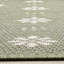 Tapis intérieur / extérieur floral / vert / blanc / scandinave-214638688