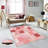 Stylish Woven Carpet, 100% Polyester, 0.3 in Pile Height | Antibacterial, Non-Slip PVC Felt Dot Underside, Machine Washable | 3D Digital Printing, Durable & Easy to Maintain - Perfect for Any Room-1310318376