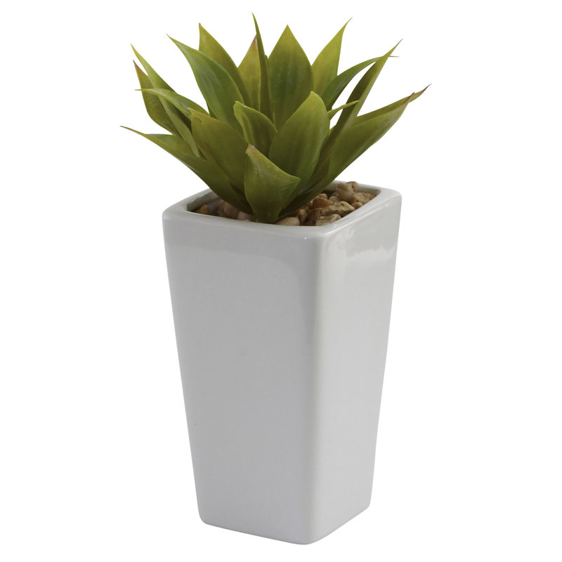 Plante agave artificielle 4 po en pot