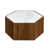 White Top/Walnut Base is out of stock selected