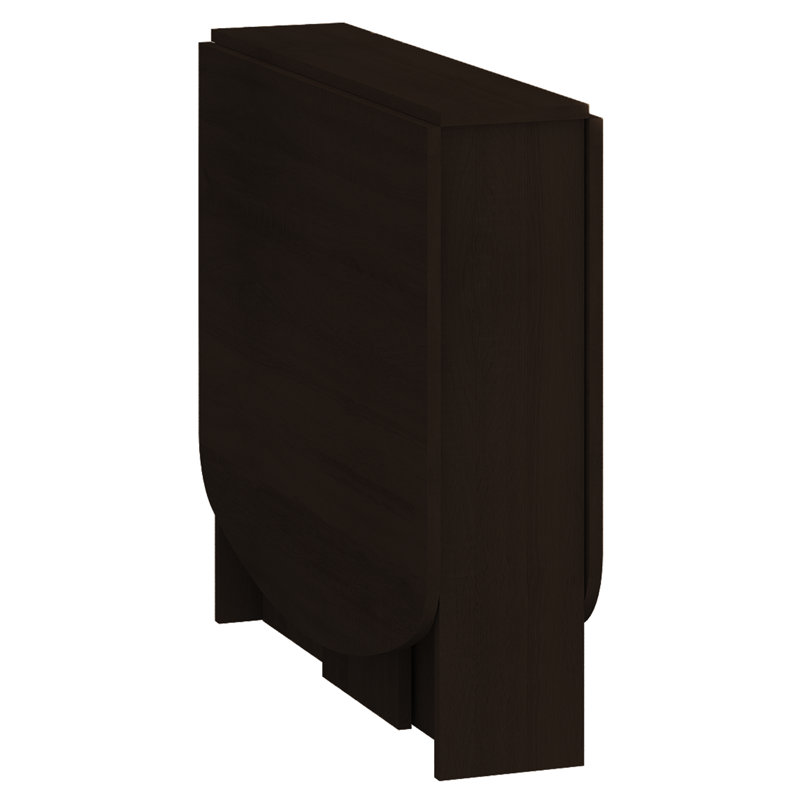 Degraw Extendable Dining Table, Dark Oak