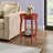 ACME Aberta Accent Table, Red-1138689356