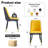Shantai Unfinished Tufted Upholstered Back Side Chair-188393167