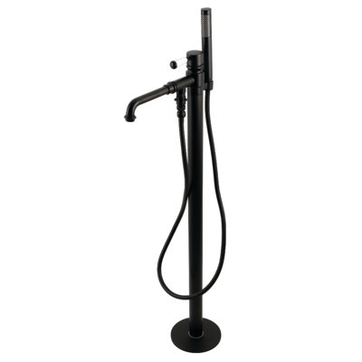 Paris Single Handle Floor Mounted Freestanding Tub Filler With Hand Shower