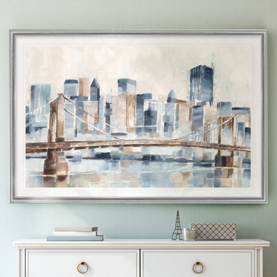 « blue hour ii », impression sur toile