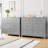 Modern 7-Drawer Dresser with Nickel Round Handles, Stylish Wood Organizer with Deep Drawers-56584294