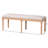 Aledo Cotton Upholstered Bench