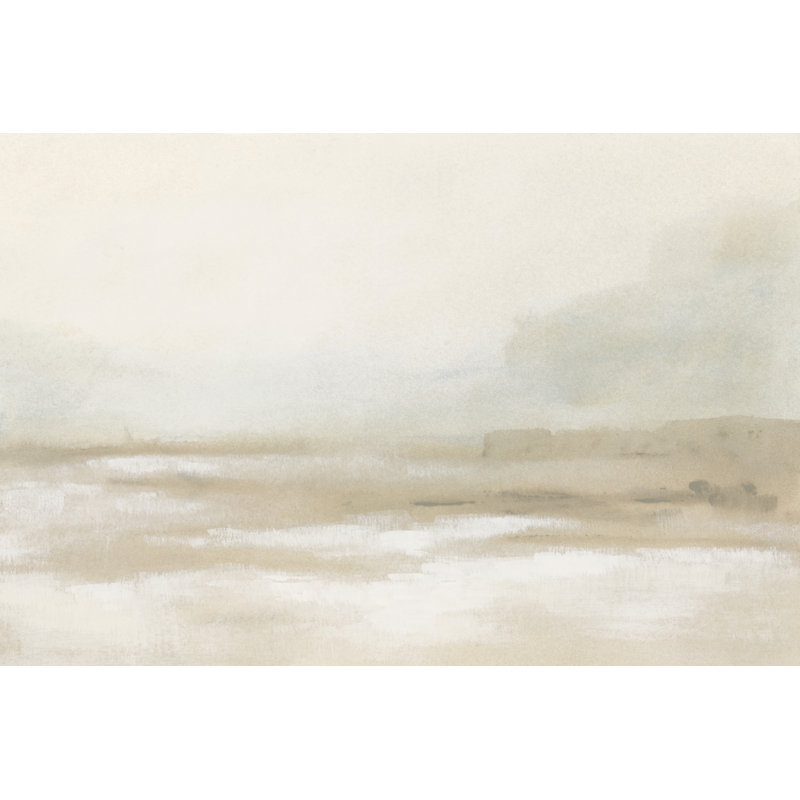 Eustolia Neutral Mist Mesa I by June Erica Vess, 32" H x 48" W