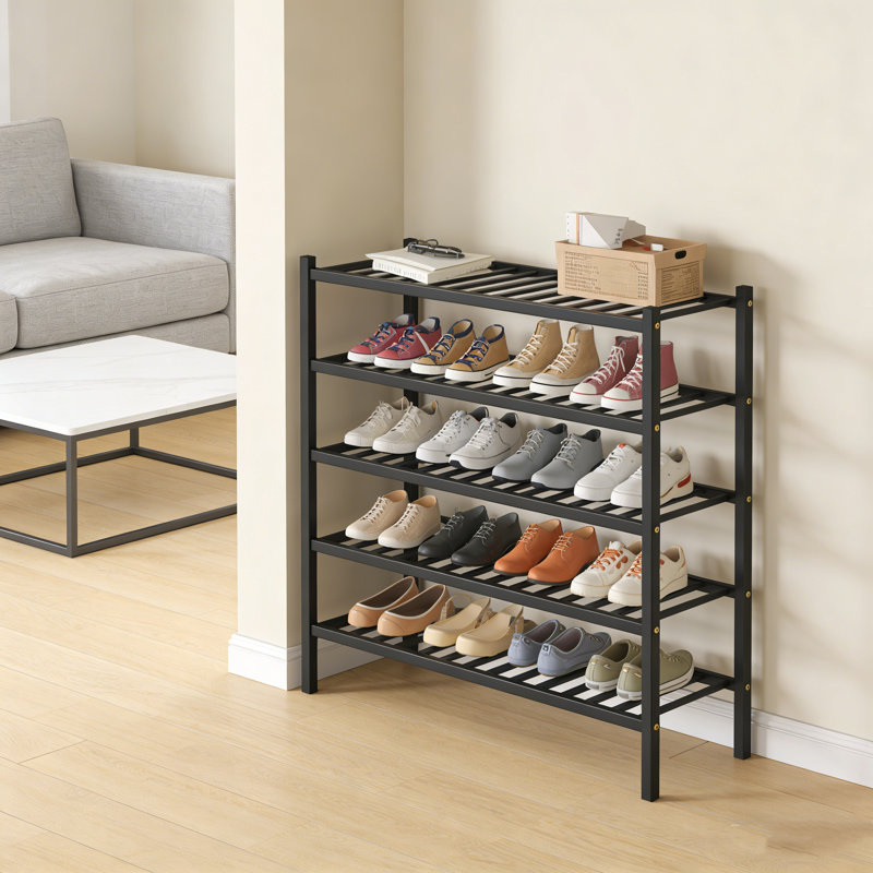 Bamboo Shoe Rack