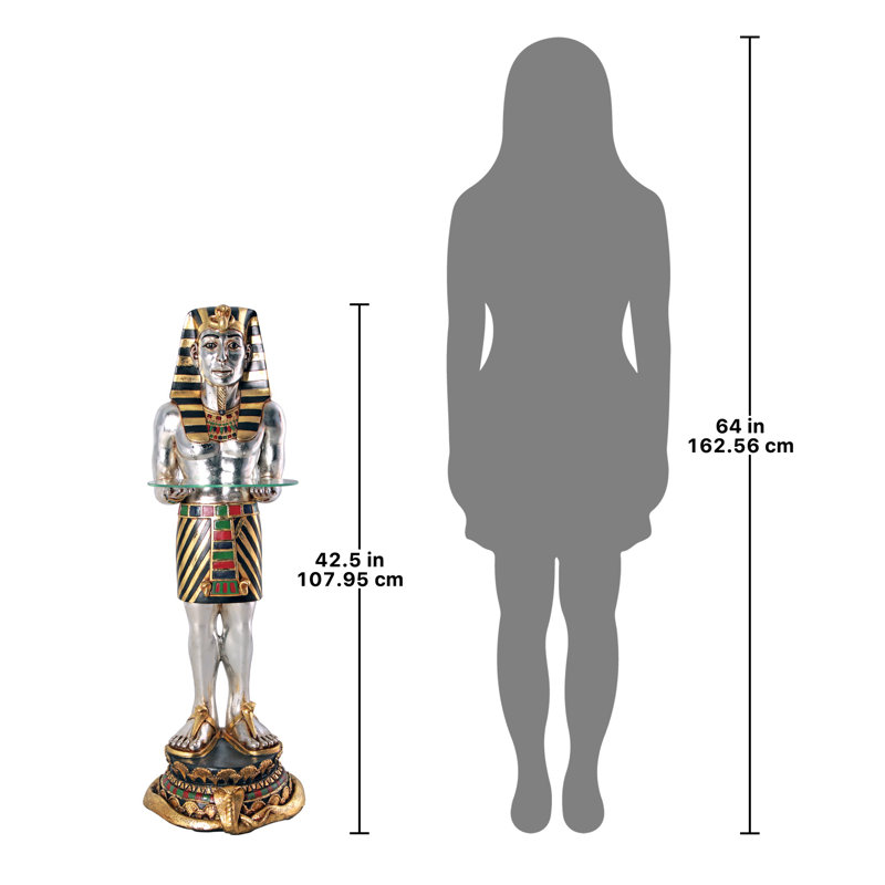 Statue de majordome égyptien Pharaon