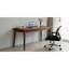 Bureau d'écriture compact en bois massif pour petites chambres et espaces restreints
