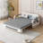 Vergel 50.3'' Slipcovered Reclining Sleeper Sofa