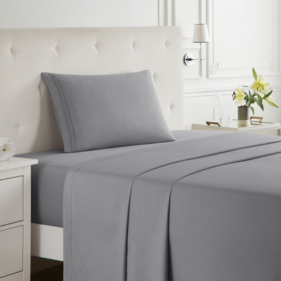 Double Brushed Hotel Luxury Sheet Set with Extra Soft Sheets & Pillowcases