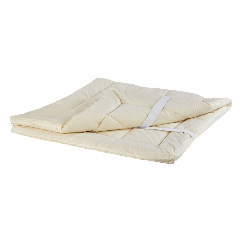 Surmatelas en laine 1,5 po, Très grand californien