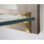 Miroir avec tablette en verre Ebern Designs-18226318