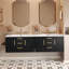 Meuble-lavabo mural 36 po avec lavabo en résine, armoire de rangement flottante et 2 tiroirs pour salle de bain moderne-1691779237