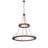 18 - Light Dimmable Wagon Wheel Chandelier