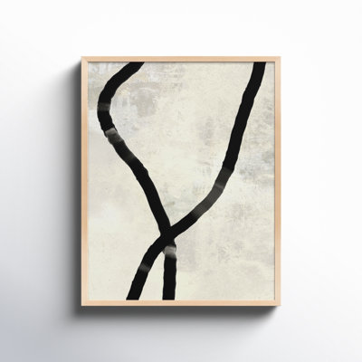 Ropes Series I "Black Rope 5" Print