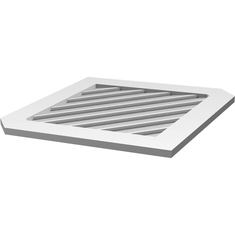 Pente verticale verticale en uréthane Signature, H 34 po x l 36 po x P 1 po