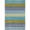 Brushstroke Striped Handmade Tufted Wool Dark Blue/Yellow Area Rug