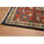 Tapis géométrique bleu 8 x 10