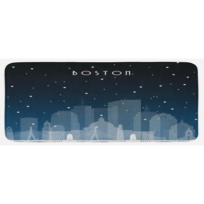 Modern & Contemporary Synthetic Kitchen Mat