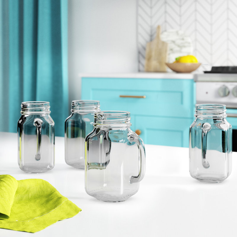Huya 16 oz. Pot Mason en verre