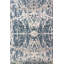Flight Damask Area Rug in Blue/Taupe/Silver-427405290