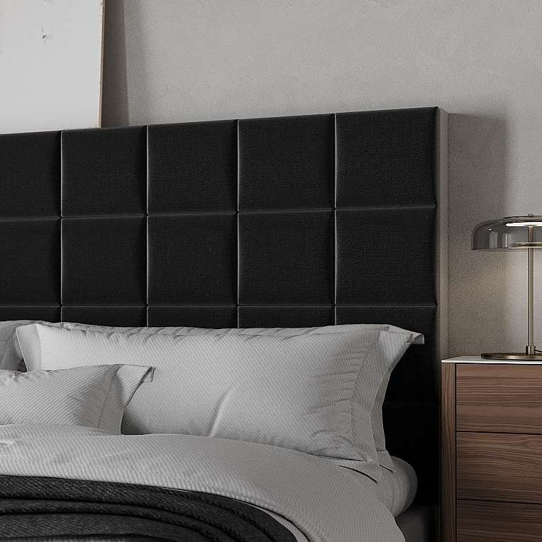 30 cm x 30 cm Wandpaneel Patriks, Anthracite