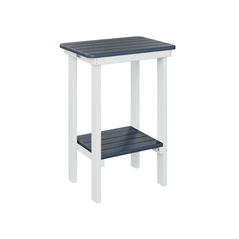 Table de bout rectangulaire Berlin Gardens, H 29 po x l 20,5 po x P 15 po, Marine