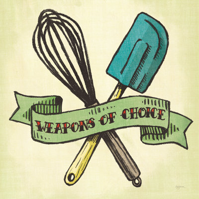 Retro Bakery Green IV by Mary Urban - No Frame Painting on Canvas