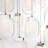 Paget Integrated LED Multi Drop Chandelier