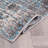 Rambo Abstract Ivory/Gray/Blue Area Rug-61672780