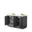 Meuble-lavabo double autoportant 60 po avec plateau en quartz Strada-92723702-92723703-98230340
