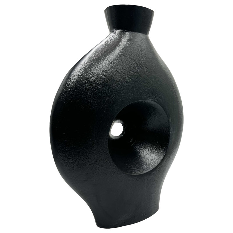 Vase de table Keyen, Noir