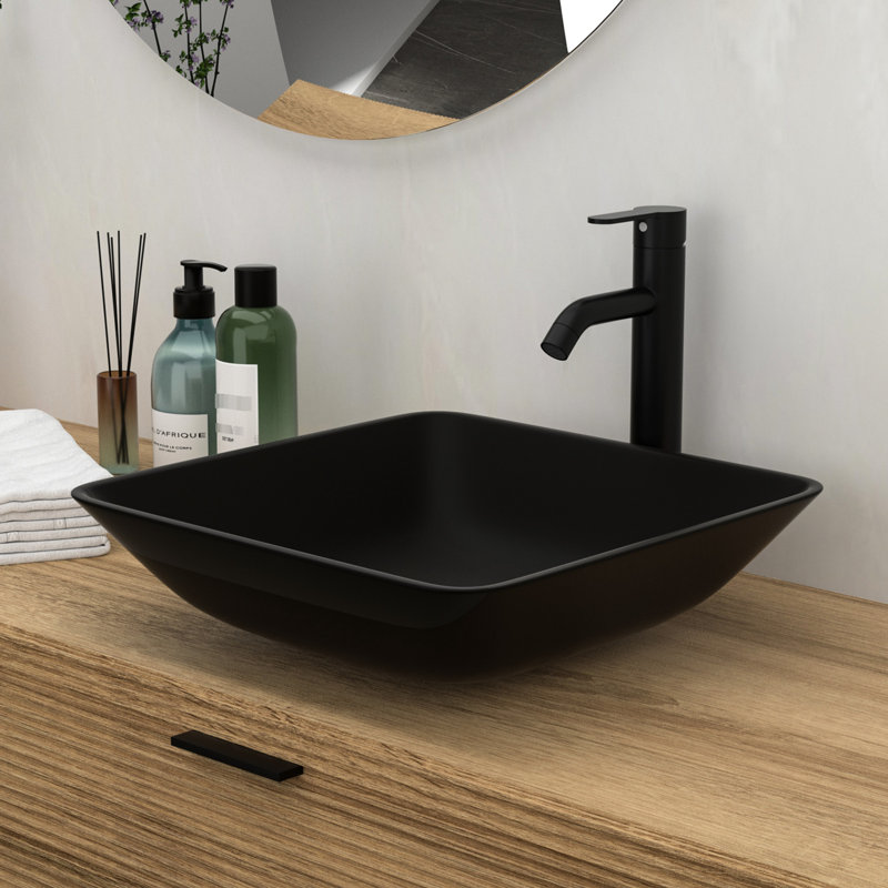 Lavabo vasque en verre Elegant