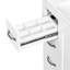 Meuble-lavabo 36 po sans lavabo, base d'armoire seulement, six tiroirs, diviseur de tiroir multifonctionnel, tablette réglable-112367366-112367365