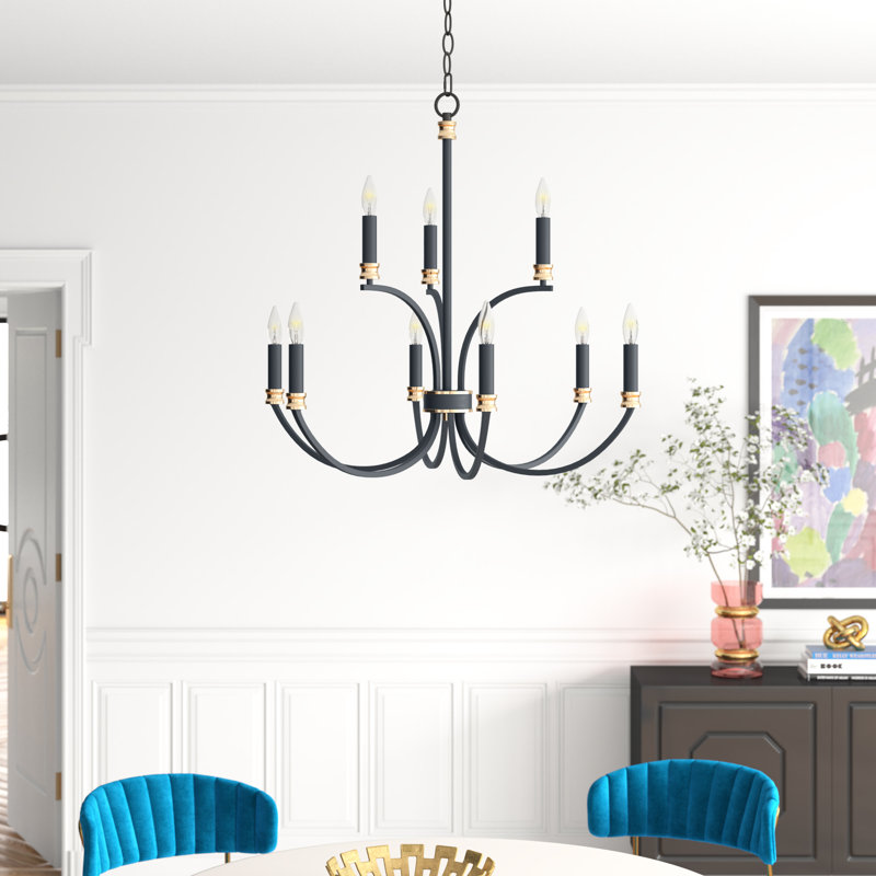 Hanna 9 - Light Dimmable Chandelier