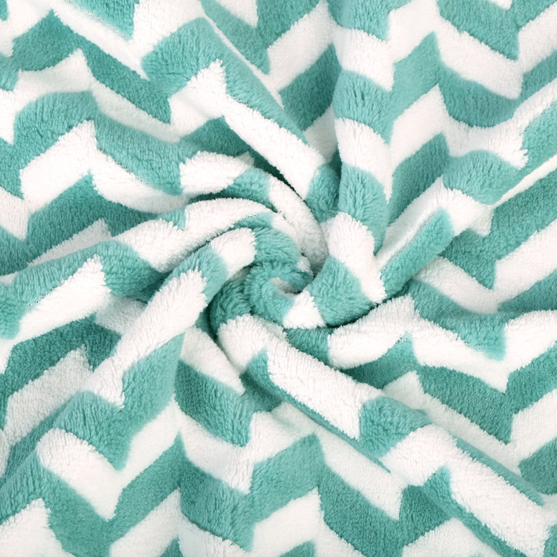 Ensemble de serviettes de bain 2 pièces Cheribin, Vert