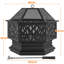 Hexagon Iron Wood Burning Smokeless Fire Pit-1563990613