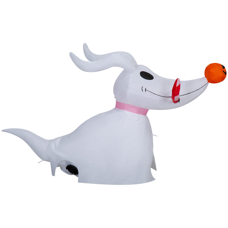 Zéro de Noël stylisé avec canne en bonbon Airblown-SM-Disney