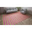 Pink Flatweave Cotton Rug - 8'1" x 11'1"