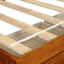 Base de lit plateforme simple en pin massif avec 3 tiroirs de rangement