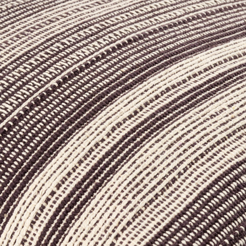 Housse de coussin Dalton, Housse de coussin seulement - sans coussin, Carré 18 po, Brun clair / beige / brun