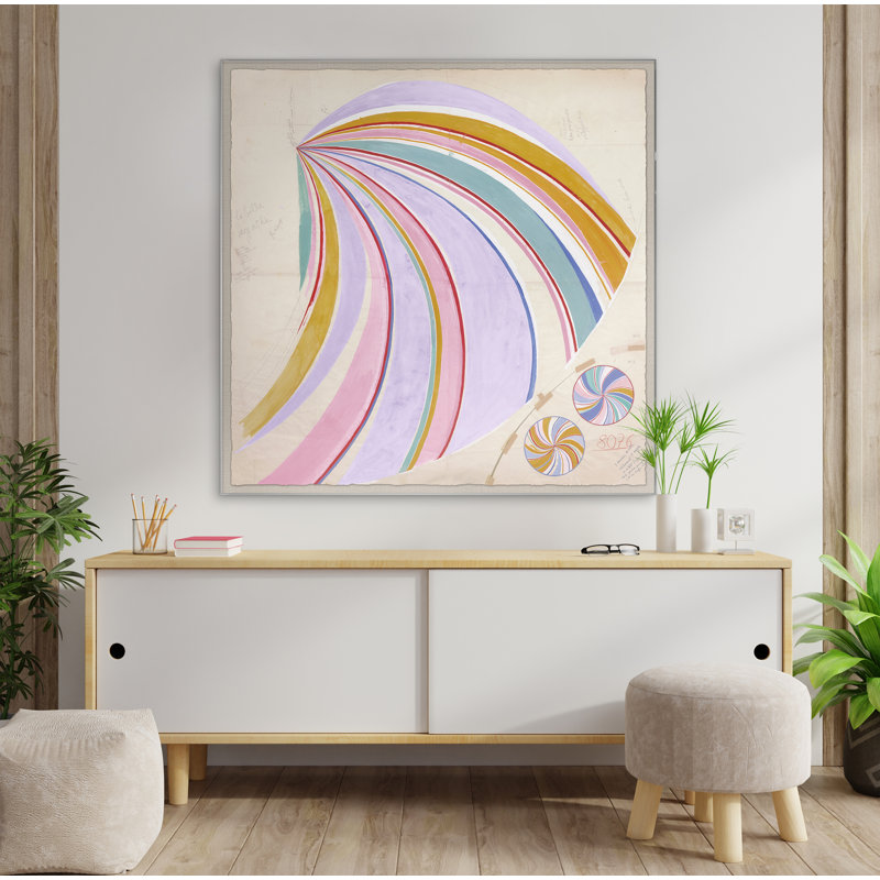 Agathe Print by Paule Marrot Soicher Marin, Gold, 43" H x 43" W