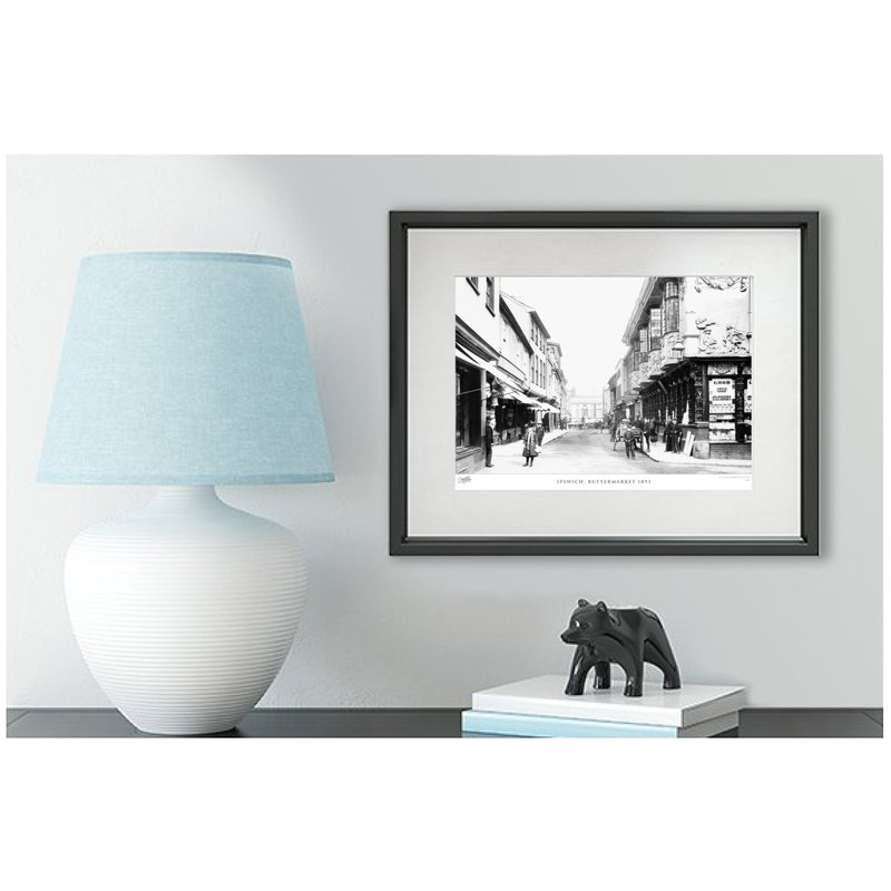 Ipswich, Buttermarket 1893 by Francis Frith - Single Picture Frame Print, 40cm H x 50cm W x 2.3cm D